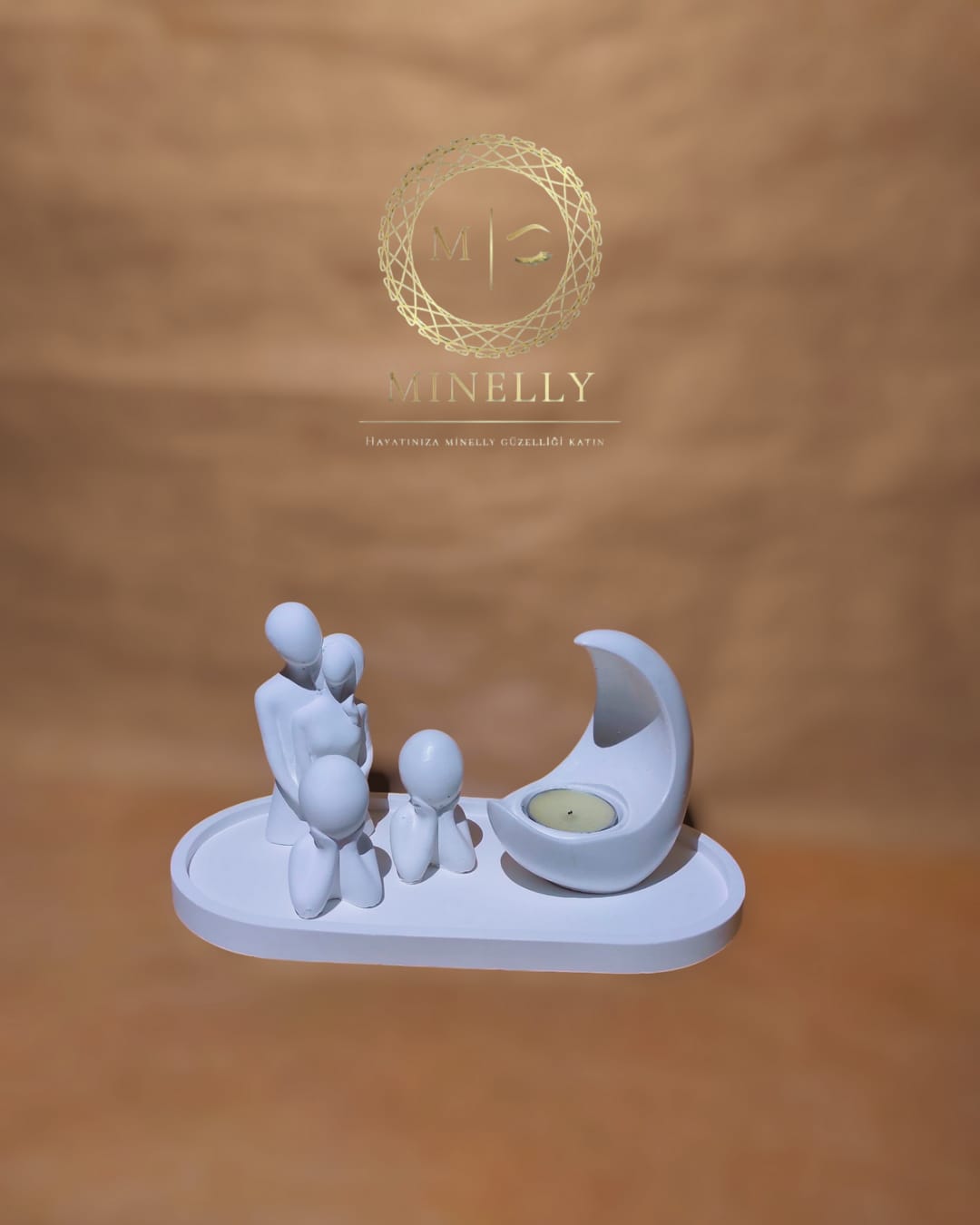 Minelly Özel Tasarım | Aile & Ay Işığı Seti
