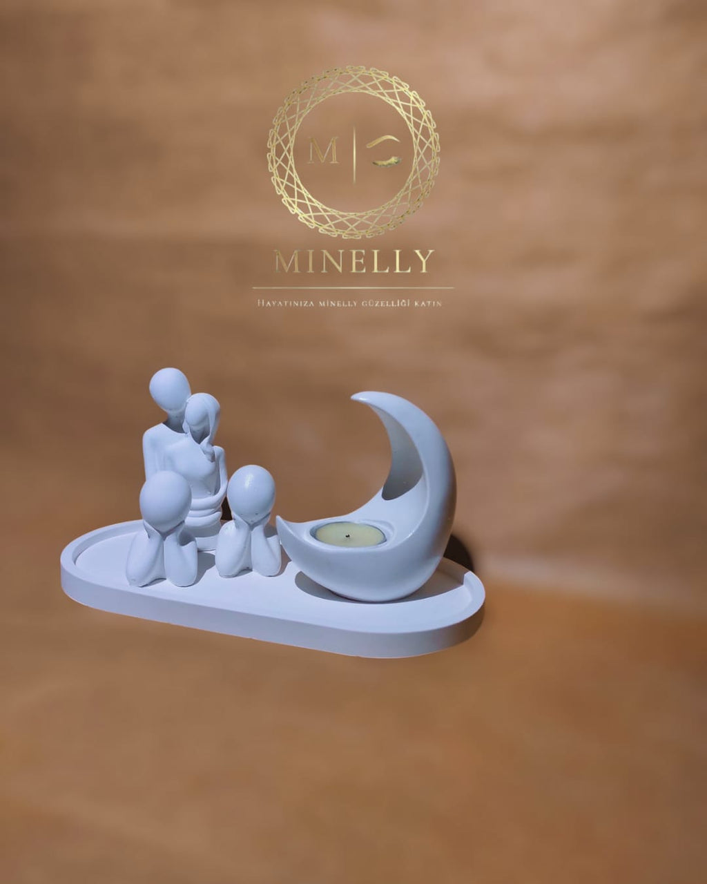 Minelly Özel Tasarım | Aile & Ay Işığı Seti