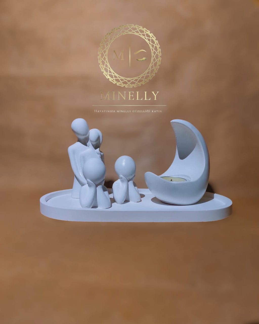 Minelly Özel Tasarım | Aile & Ay Işığı Seti