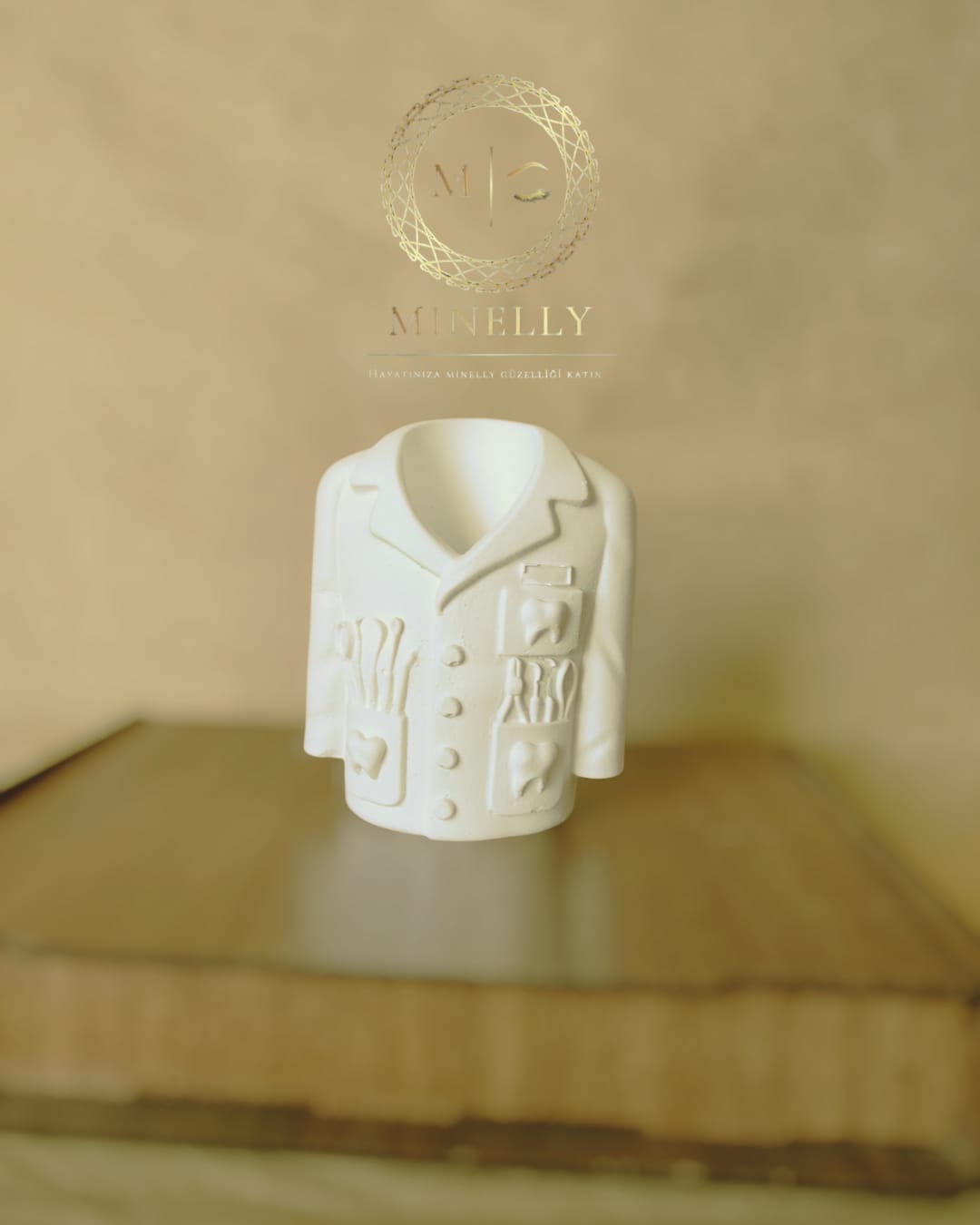 Diş Hekimi Kalemlik & Saksı – Minelly Özel Seri