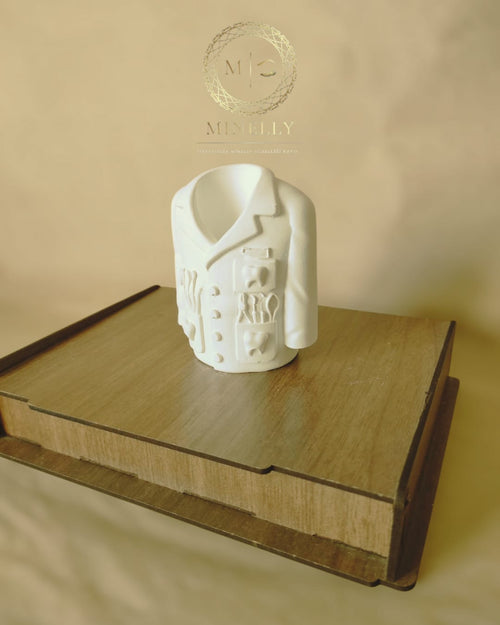 Diş Hekimi Kalemlik & Saksı – Minelly Özel Seri