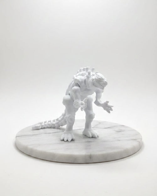 Minelly 3D Baskı Hareketli Canavar Figürü Eklemli Fantastik Yaratık Modeli Koleksiyonluk Dekoratif Masa Üstü Obje