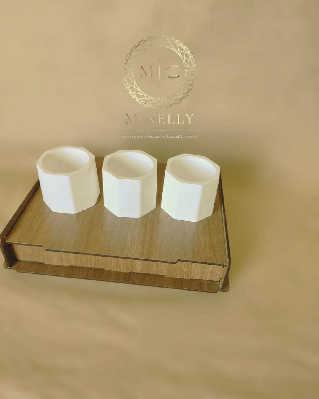 Minelly Sekizgen Set – Minimal & Fonksiyonel