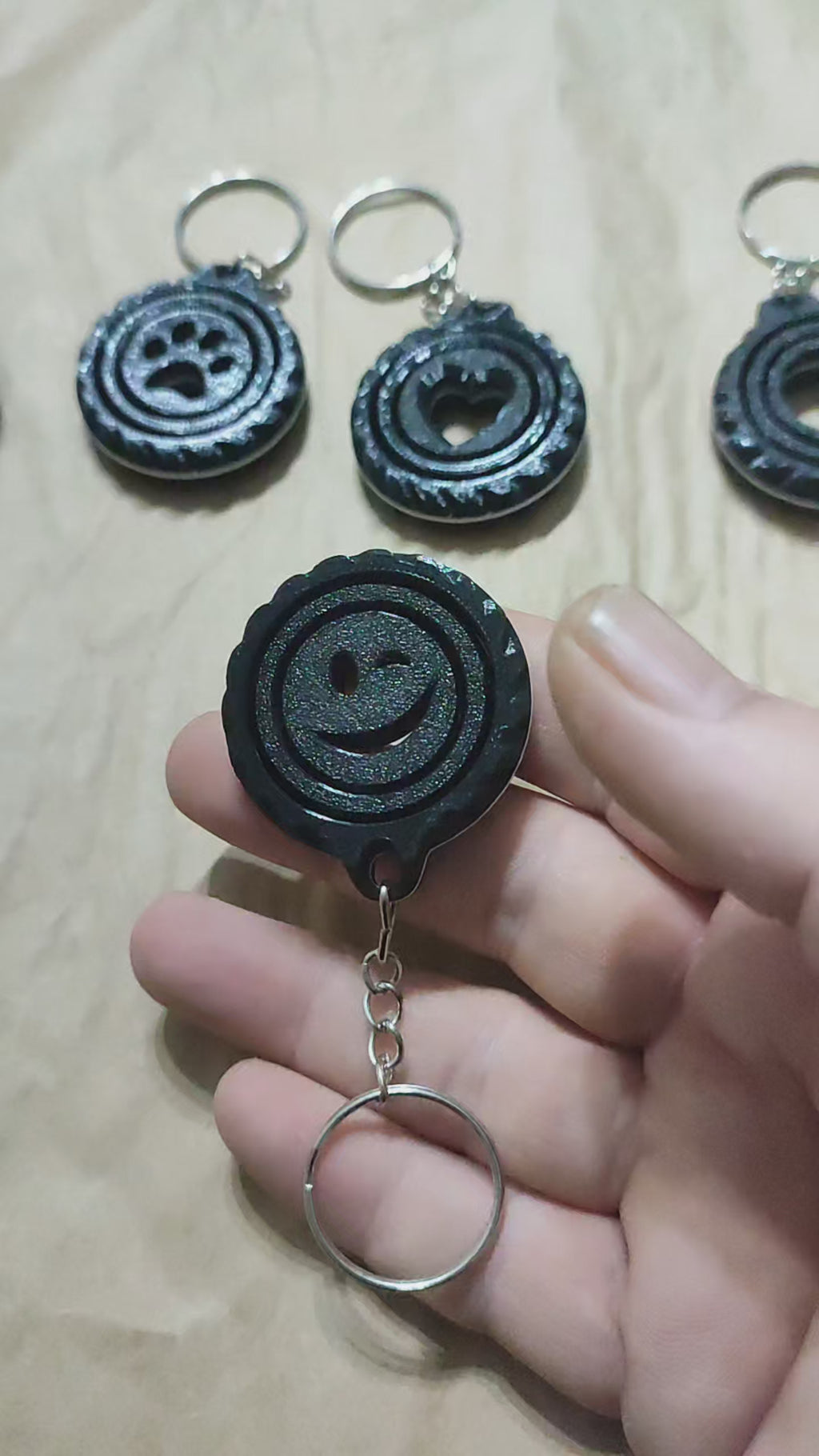 Minelly Stres Anahtarlık Standlı Set Standlı 100 lü set