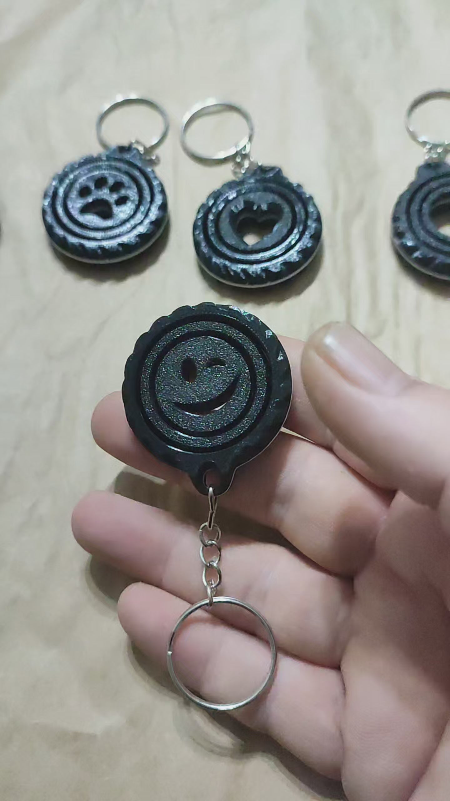 Minelly Stres Anahtarlık Standlı Set Standlı 100 lü set