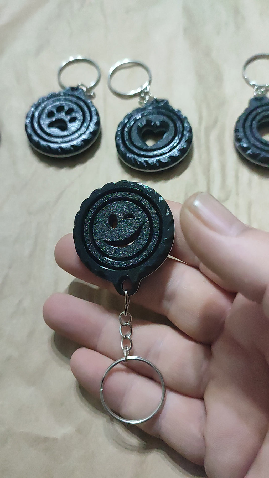 Minelly Pati Döngü Stres Anahtarlık