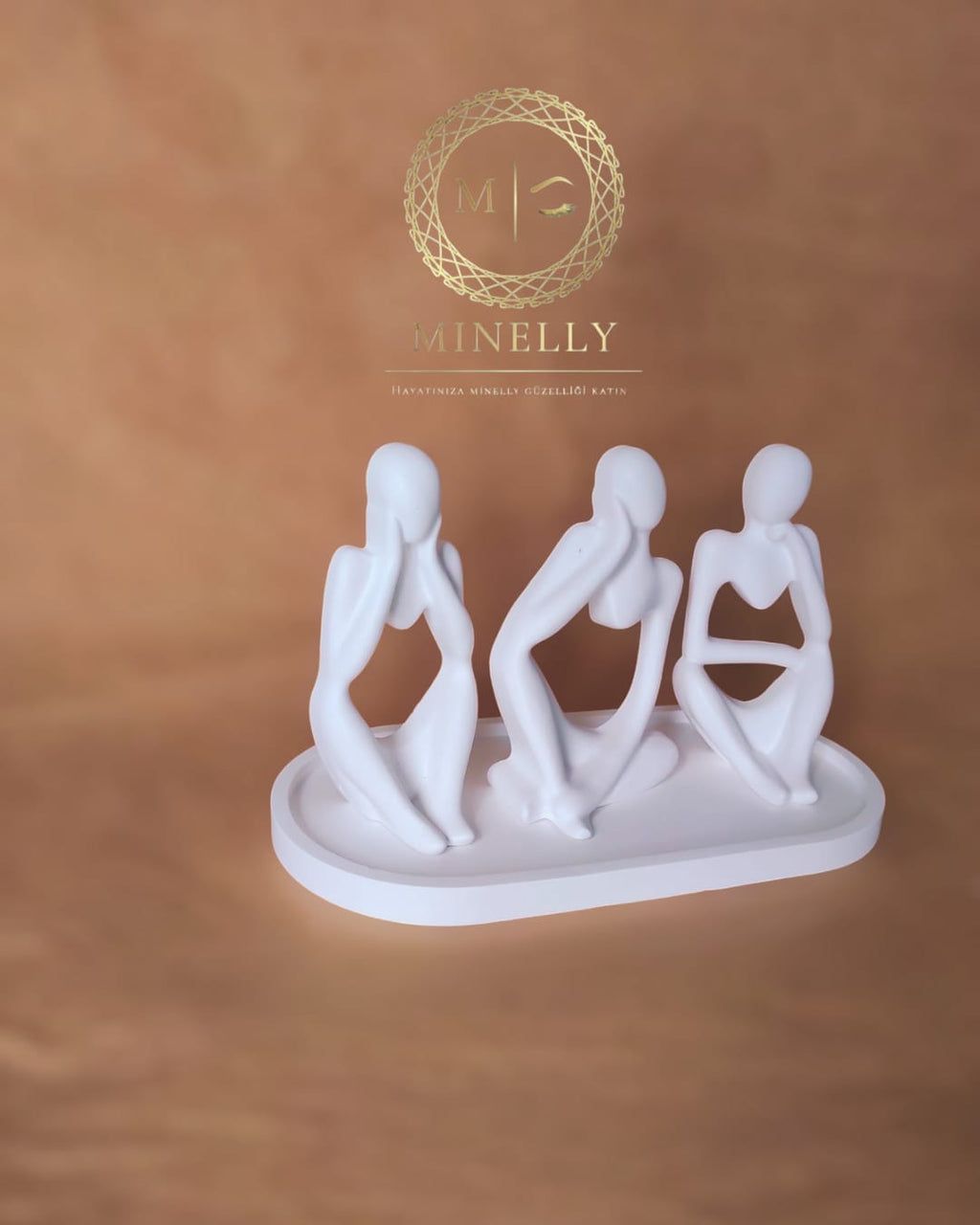 Minelly Absract Trio Tray
