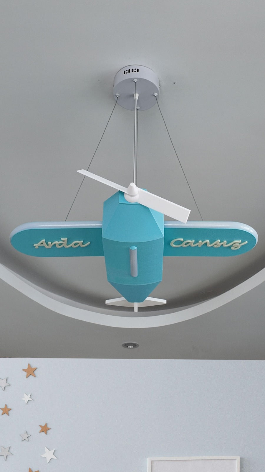 Minelly İsme Özel Çocuk Odalarına Gökyüzü Temalı Işık! 🛩️💡