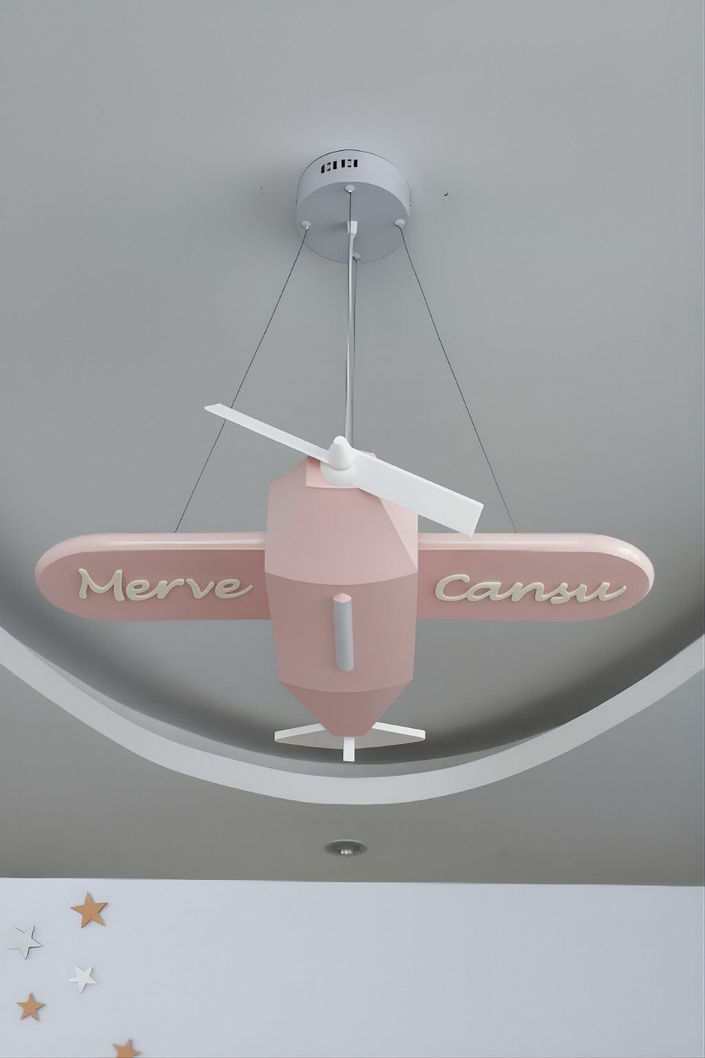 Minelly İsme Özel Çocuk Odalarına Gökyüzü Temalı Işık! 🛩️💡