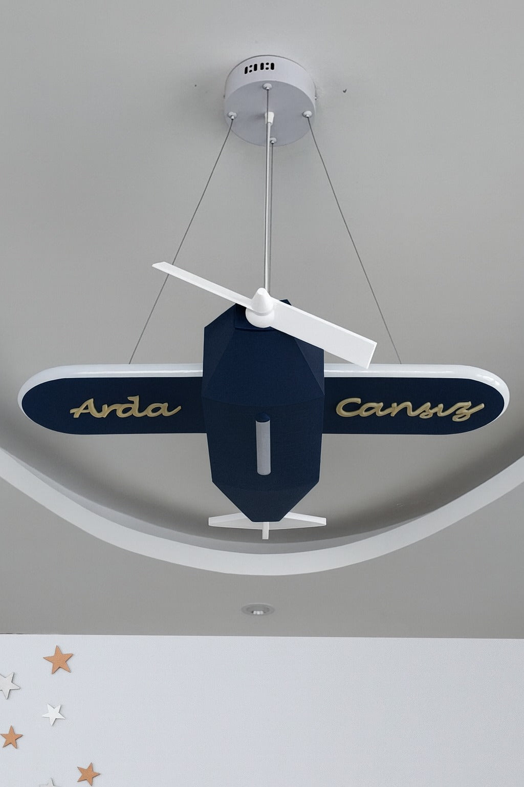 Minelly İsme Özel Çocuk Odalarına Gökyüzü Temalı Işık! 🛩️💡