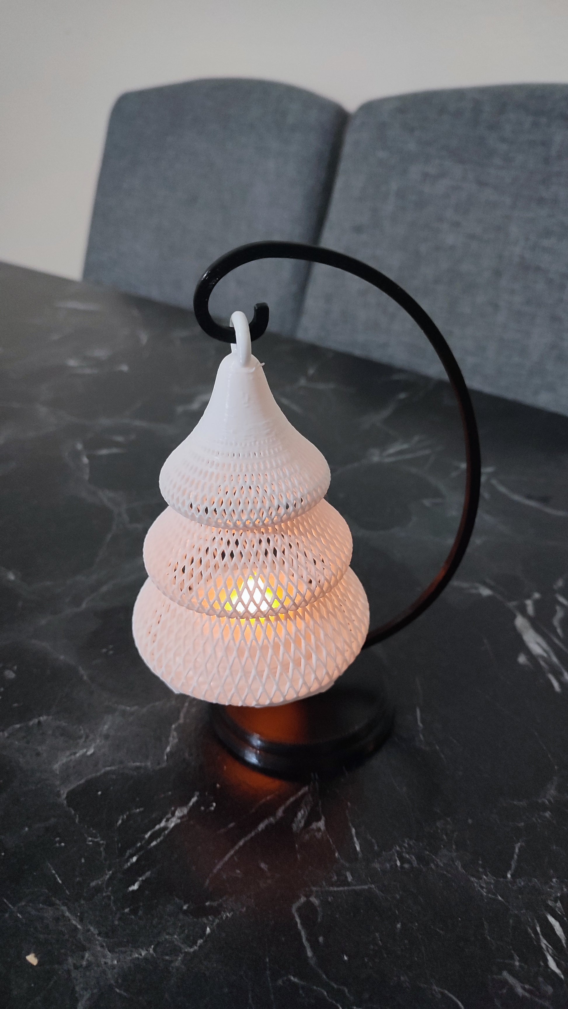 Minelly | Askılı 3D Tasarım Gece Lambası