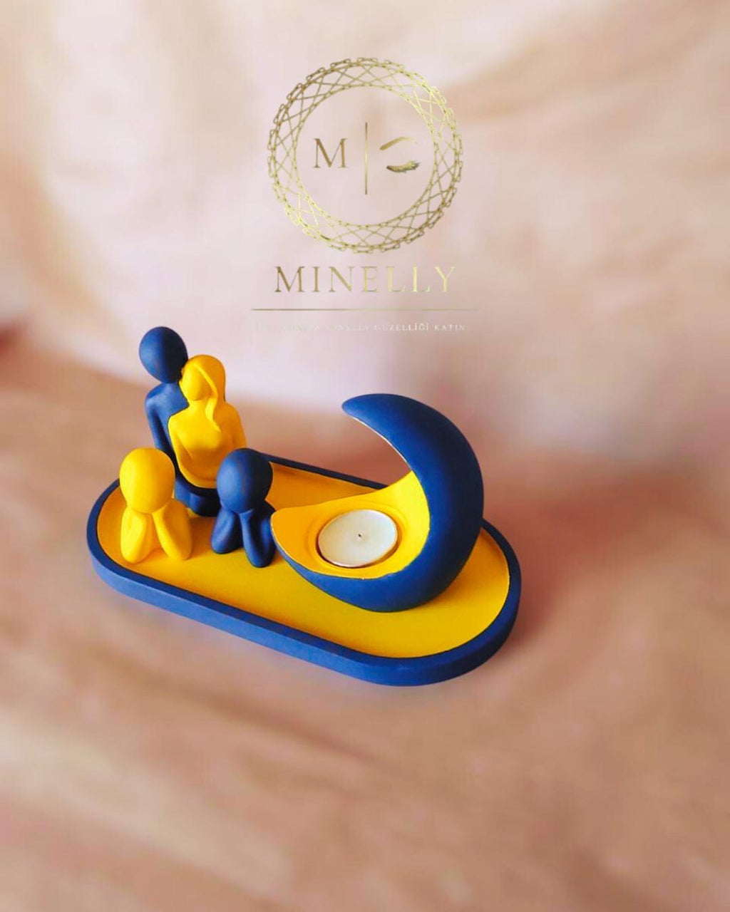 Minelly Özel Tasarım Fenerbahçe Aile & Ayışığı Seti