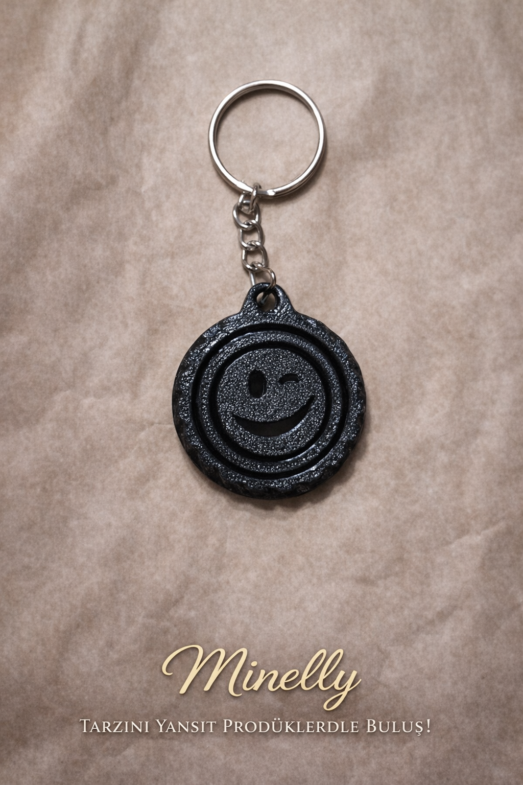 Minelly Stres Anahtarlık Standlı Set Standlı 100 lü set