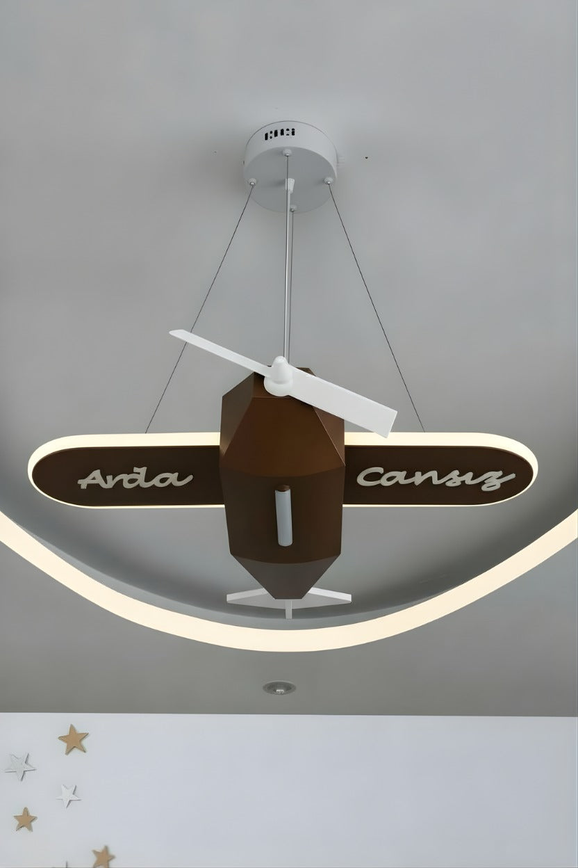 Minelly İsme Özel Çocuk Odalarına Gökyüzü Temalı Işık! 🛩️💡