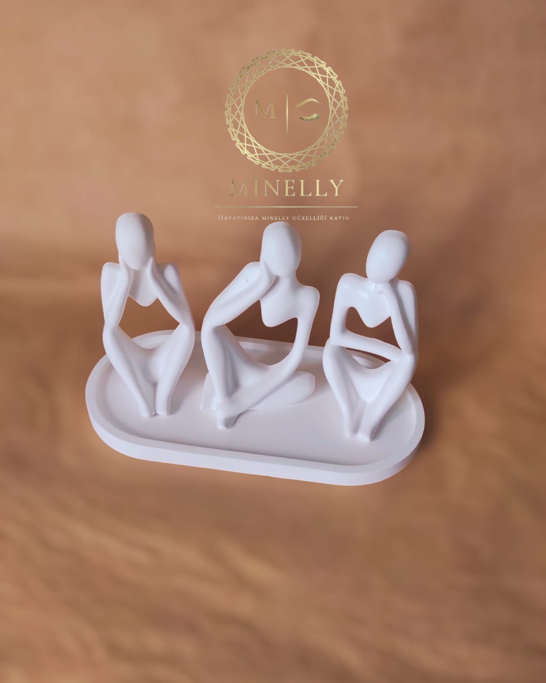 Minelly Absract Trio Tray