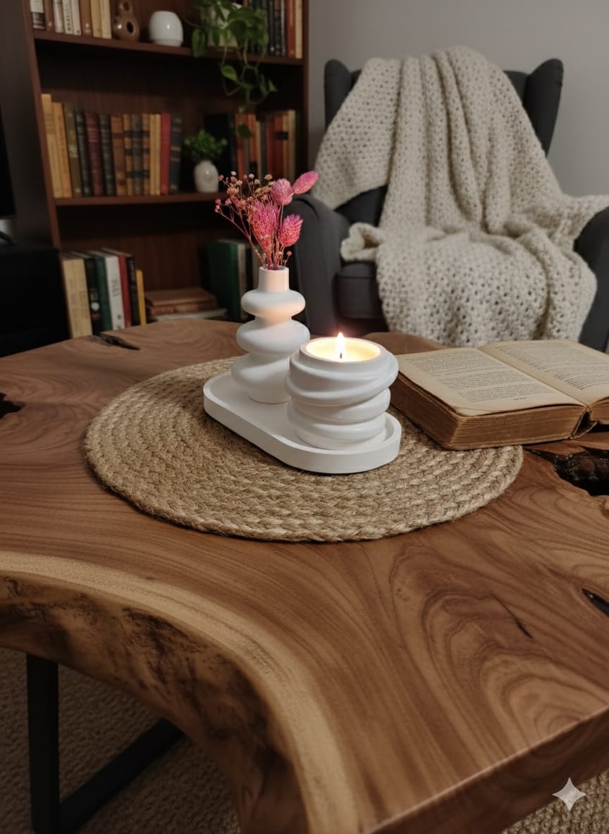 MINELLY Aura | Bohem Mumluk & Vazo Seti