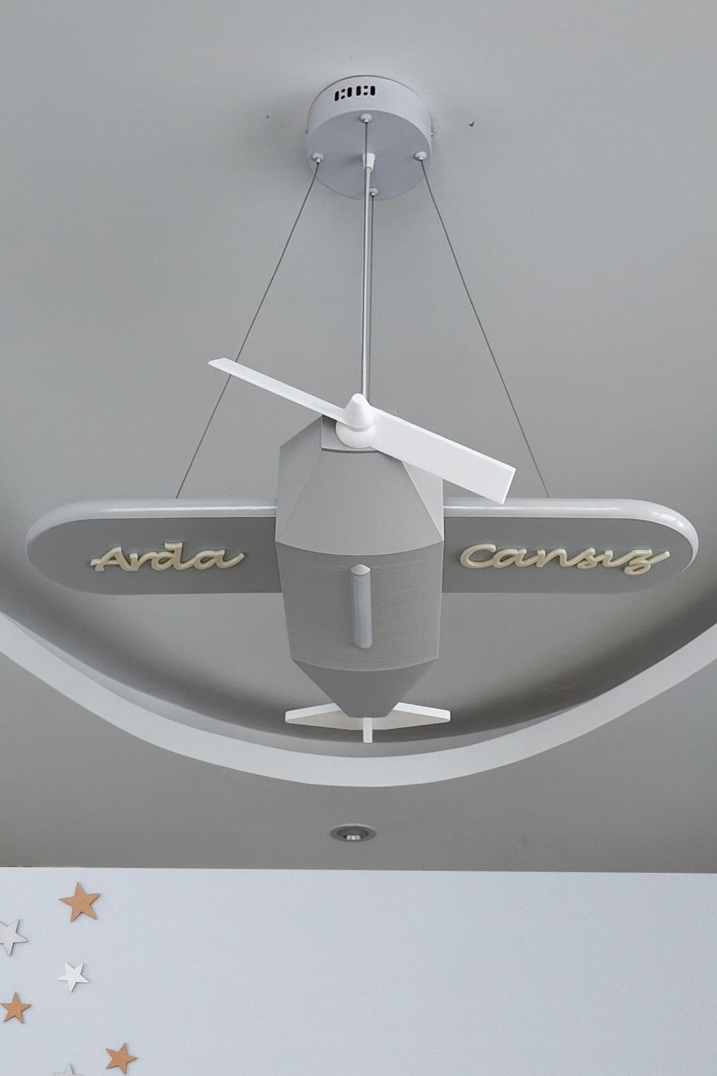 Minelly İsme Özel Çocuk Odalarına Gökyüzü Temalı Işık! 🛩️💡